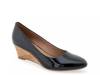 Iris Wedge Pump Black Patent view