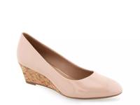 Iris Wedge Pump Beige view