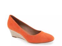 Iris Wedge Pump Orange view