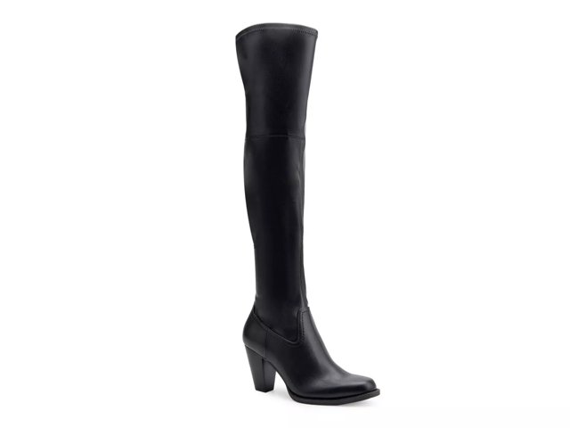 Lewes Over-The-Knee Wide Calf Boot