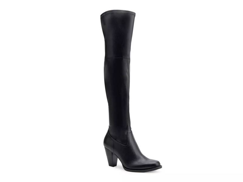 Lewes Over-The-Knee Wide Calf Boot