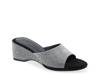 New Year Wedge Mule Silver Metallic view