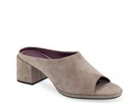 Ninole Sandal Trench Coat Grey Suede view