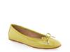 Pia Ballet Flat Lime Green Patent Leather view