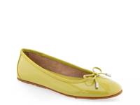 Pia Ballet Flat Lime Green Patent Leather view