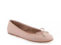 Pia Ballet Flat Blush Leather view