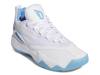 Dame Certified 2 Low Basketball Shoe - Men's White/Blue view