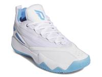 Dame Certified 2 Low Basketball Shoe - Men's White/Blue view