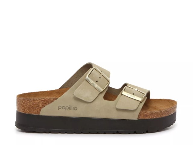 Birkenstock Papillio by Birkenstock Arizona Platform Slide Sandal