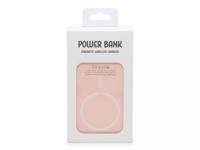 Magnetic Wireless Charger Power Bank Light Pink view