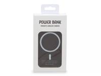 Magnetic Wireless Charger Power Bank Black view