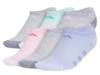 Athletic Cushioned Kids' No Show Socks - 6 Pack Multicolor view