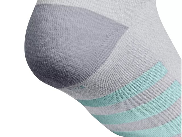 Athletic Cushioned Kids' No Show Socks - 6 Pack