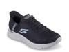 Hands Free Slip-Ins Go Walk Flex Hands Up Slip-On Sneaker - Men's Black/Grey view