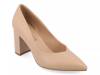 Simonne Pump Almond Beige view