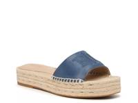 Polly Espadrille Sandal Blue view