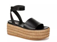 Sienna Platform Sandal Black view