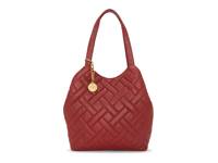 Kisho Leather Tote Red view