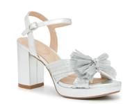 Heather Sandal Silver Metallic view