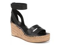 Callia Wedge Sandal Black view
