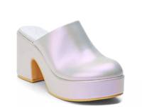 Jayde Platform Clog Grey Pearl view