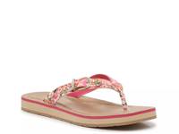 Briar Sandal Rose Pink/White/Green Floral Print view