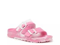 Arizona Essentials Slide Sandal - Women's Pink/White Tie Dye Print view