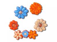 Blooming Autumn Flower Jibbitz Set - 5 Pack Multicolor view