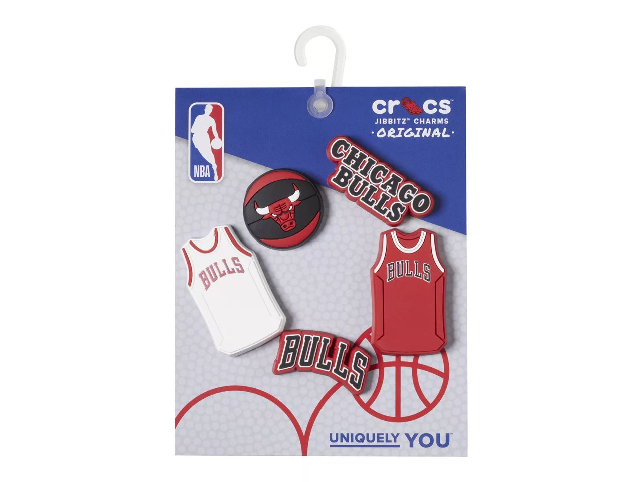NBA Chicago Bulls Jibbitz Set - 5 Pack