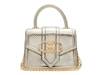 Theodoraa Satchel Gold Metallic  Snake Print view