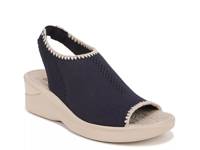 Sicily Wedge Sandal Navy view