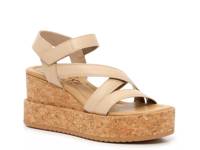 Breanna Wedge Sandal Beige view