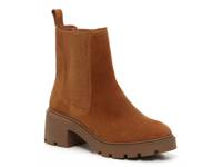 Honored Chelsea Bootie Chestnut Brown Suede view