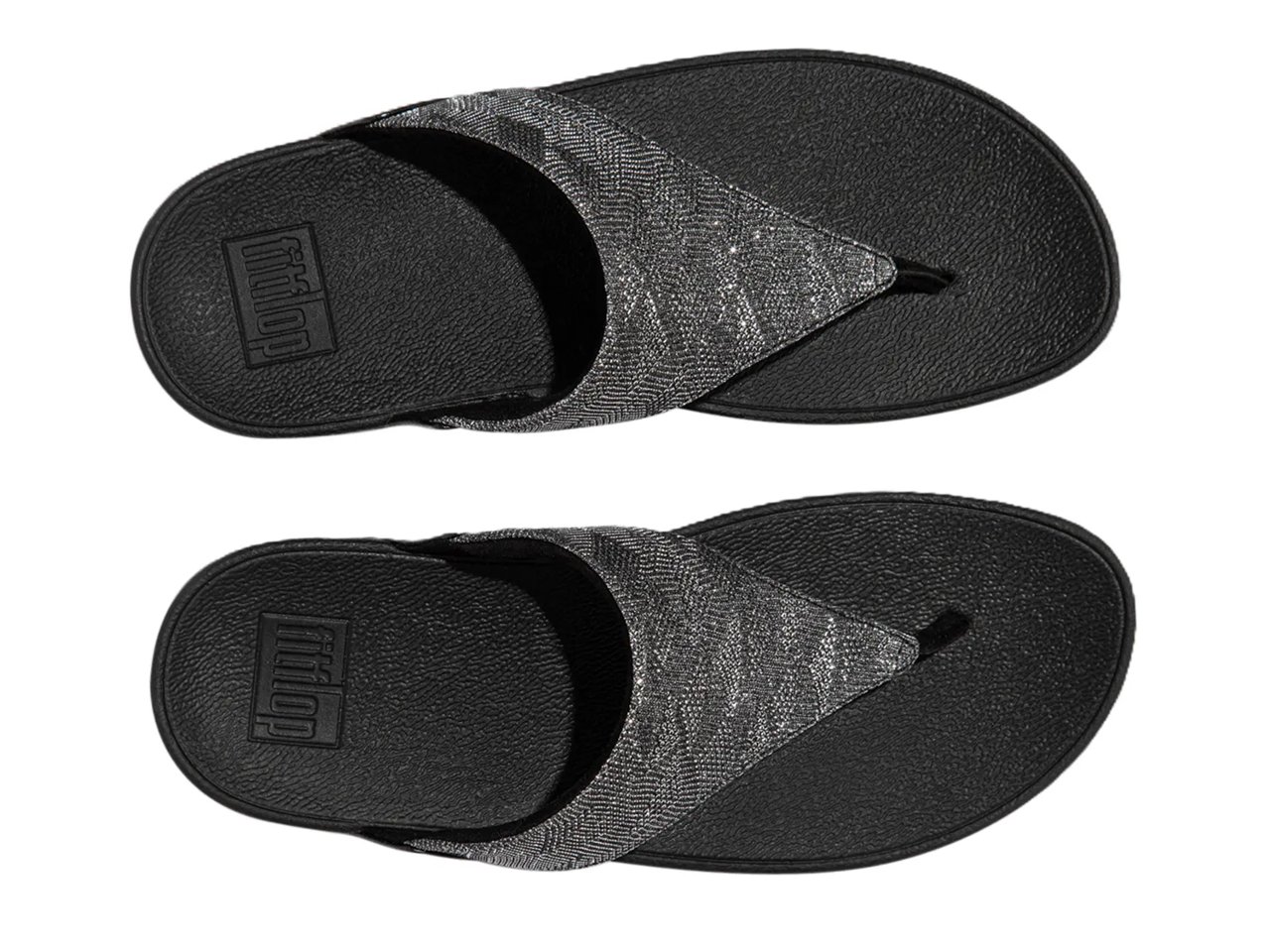 Lulu Glitz Wedge Sandal