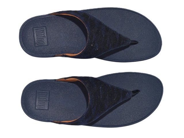 Lulu Glitz Wedge Sandal