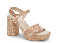 Alex Platform Sandal Natural Beige view