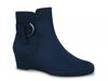 Gasha Wedge Bootie Midnight Blue view