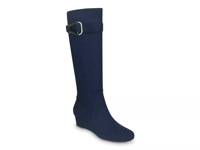Gelsey Wedge Boot Midnight Blue view