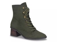 Jiana Bootie Dark Green view