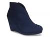 Thorson Wedge Bootie Blue view