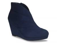 Thorson Wedge Bootie Blue view