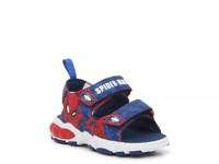 Spiderman Light-Up Sandal - Kids' Blue/Red view