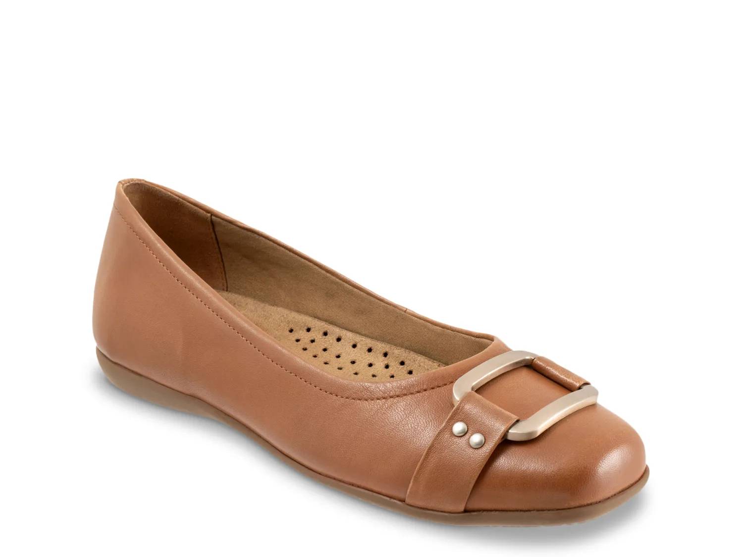 womens brown dress flats Miluxas Women's Ballet Flats Comfortable Casual Dressy Shoes,Work Flats office Shoes Pointed Toe Flats Brown 9.5(43)