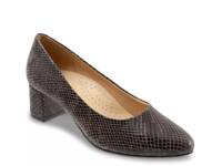 Kari Pump Dark Grey Snake Print view