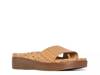 Fiji Sandal Camel Croc Print view