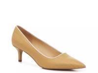 Kim Pump Tan Raffia view