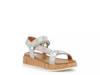 Stamos Sandal - Kids' Iridescent Silver Metallic view