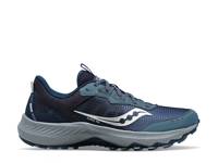 Aura Trail Running Shoe - Men's Navy view