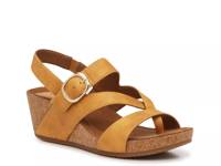 Evelyn Wedge Sandal Yellow view