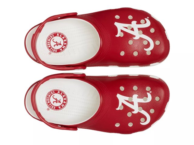Crocs College University Of Alabama Classic Clog - Free  display picture 3